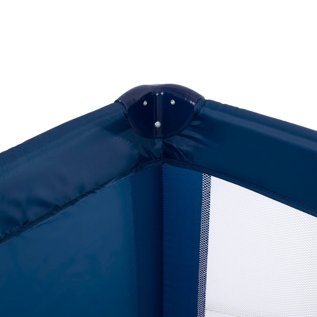 Reiswieg Promedix,125x65x74cm, blauw, wielen, beschermhoes, PR-803B + Babycat inhalator PR-816