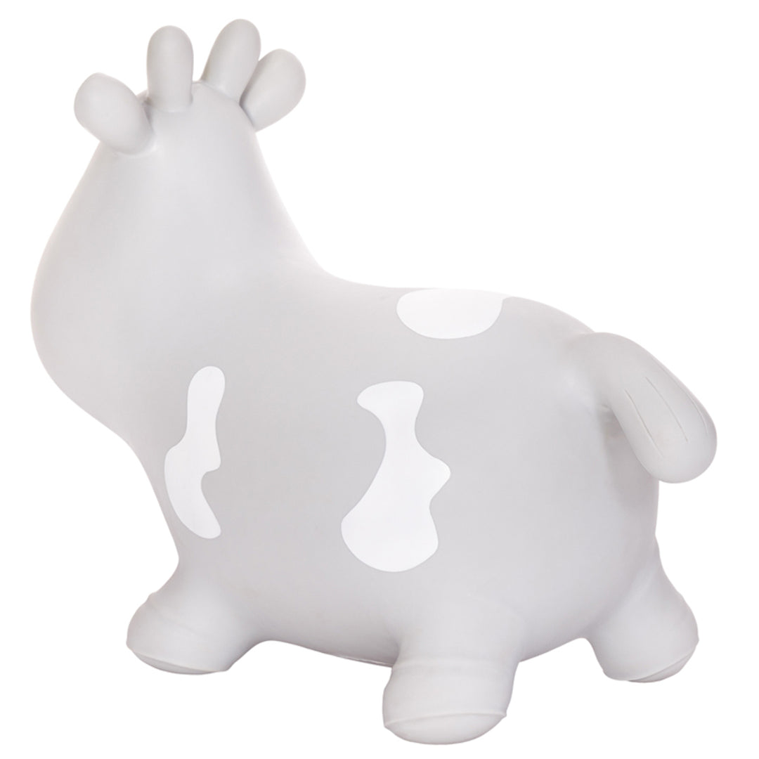 Hoppimals rubberen trui, grijze fudge, pomp, T-TFF-NN140