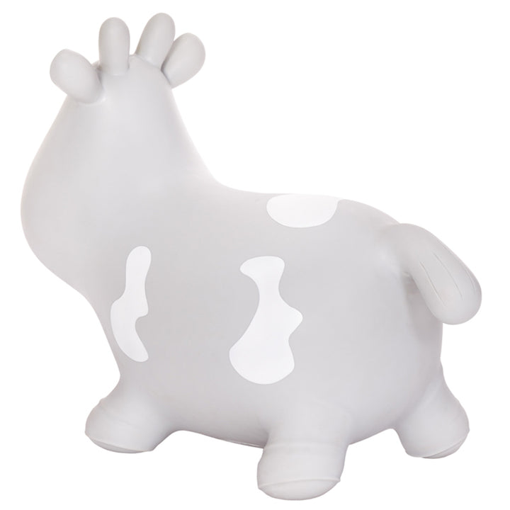 Hoppimals rubberen trui, grijze fudge, pomp, T-TFF-NN140