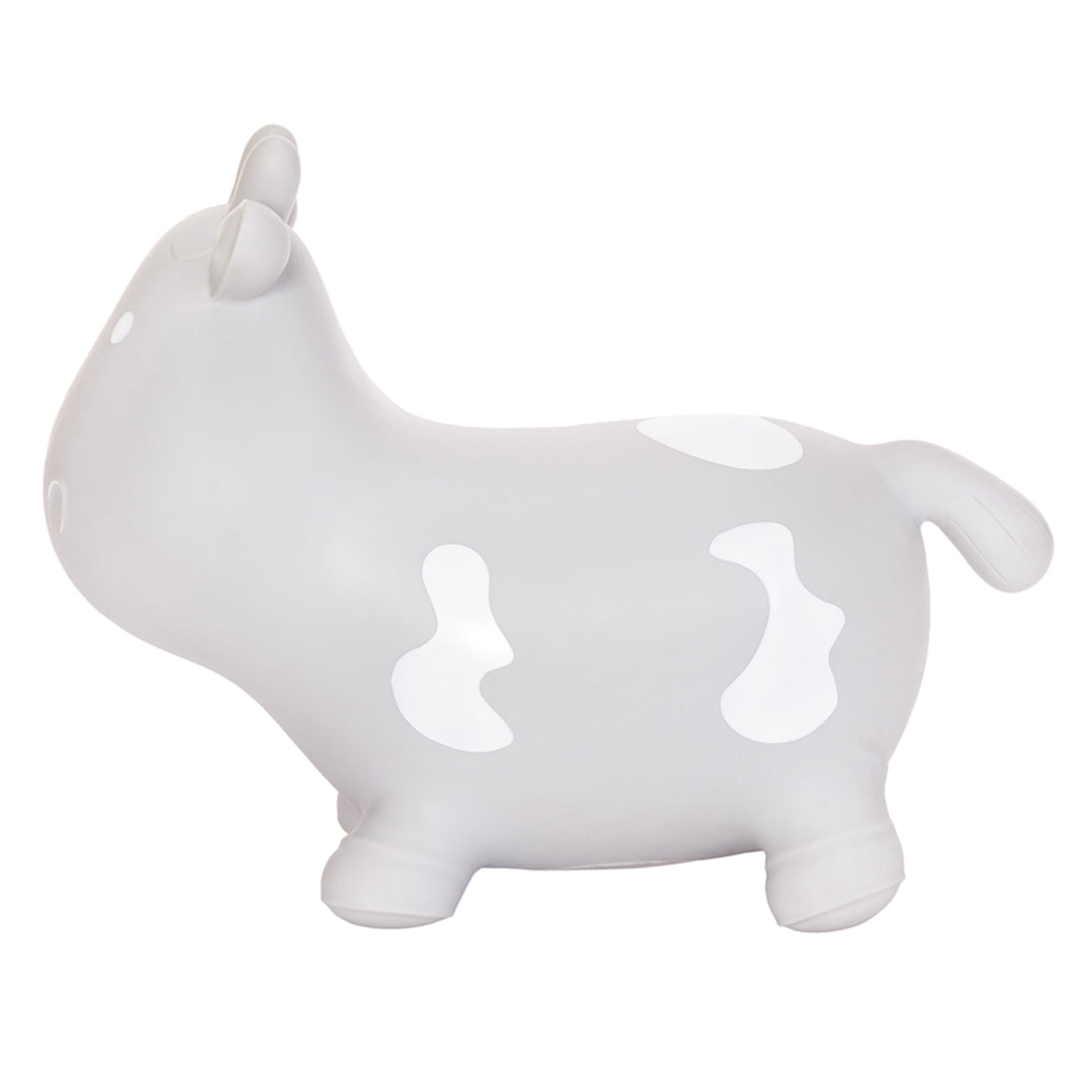 Hoppimals rubberen trui, grijze fudge, pomp, T-TFF-NN140