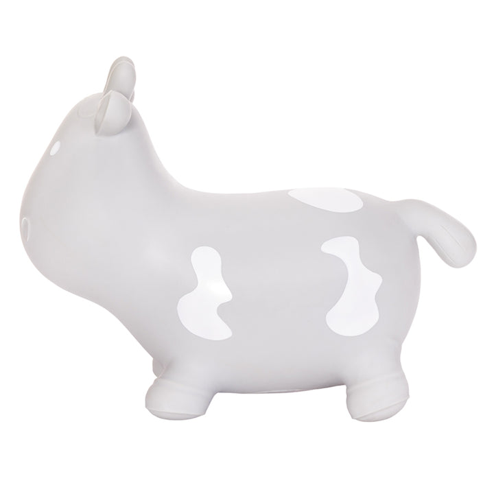 Hoppimals rubberen trui, grijze fudge, pomp, T-TFF-NN140