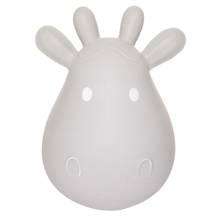 Hoppimals rubberen trui, grijze fudge, pomp, T-TFF-NN140