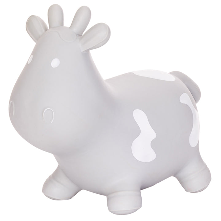 Hoppimals rubberen trui, grijze fudge, pomp, T-TFF-NN140