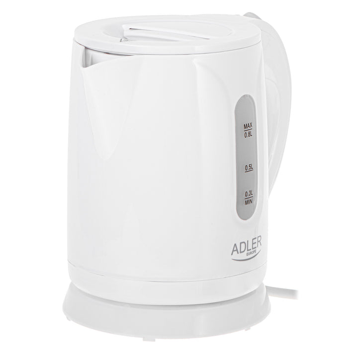 Adler draadloze waterkoker, inhoud 0,8 l, vermogen 850 W, AD1371