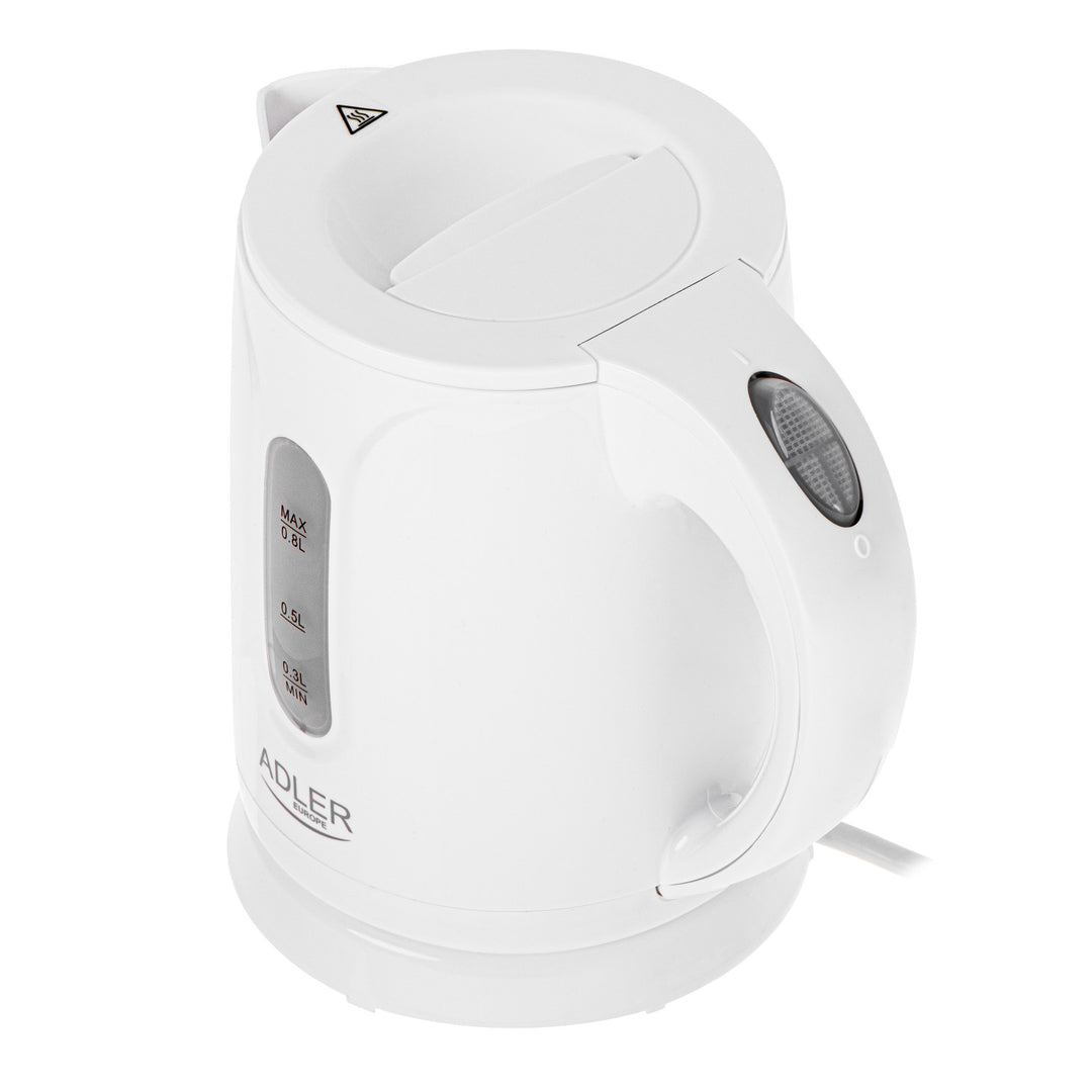 Adler draadloze waterkoker, inhoud 0,8 l, vermogen 850 W, AD1371