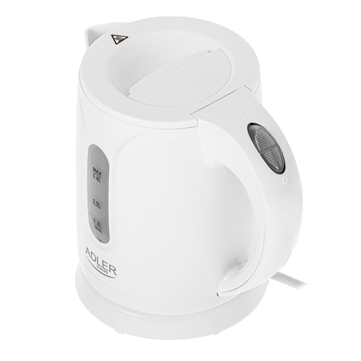 Adler draadloze waterkoker, inhoud 0,8 l, vermogen 850 W, AD1371