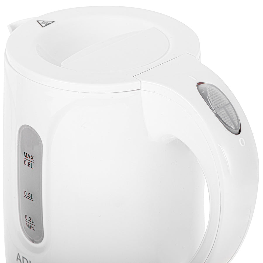Adler draadloze waterkoker, inhoud 0,8 l, vermogen 850 W, AD1371