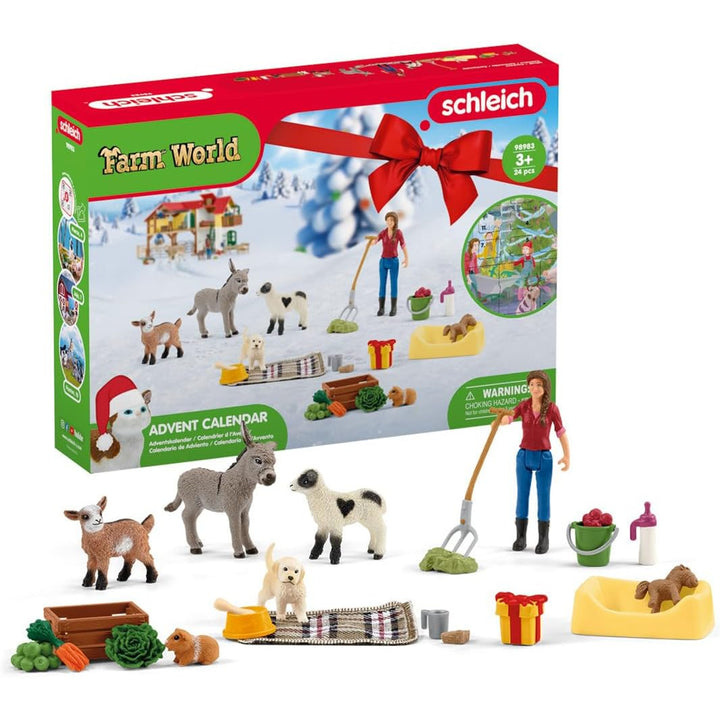 Kalendarz adwentowy 2024 Schleich Boerderij Wereld SLH98983