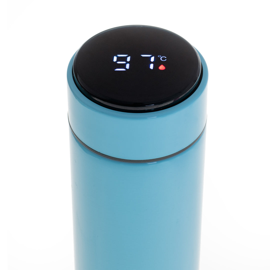 Adler thermosfles, LED-touchscreen, inhoud 473 ml, kleur blauw, AD 4506