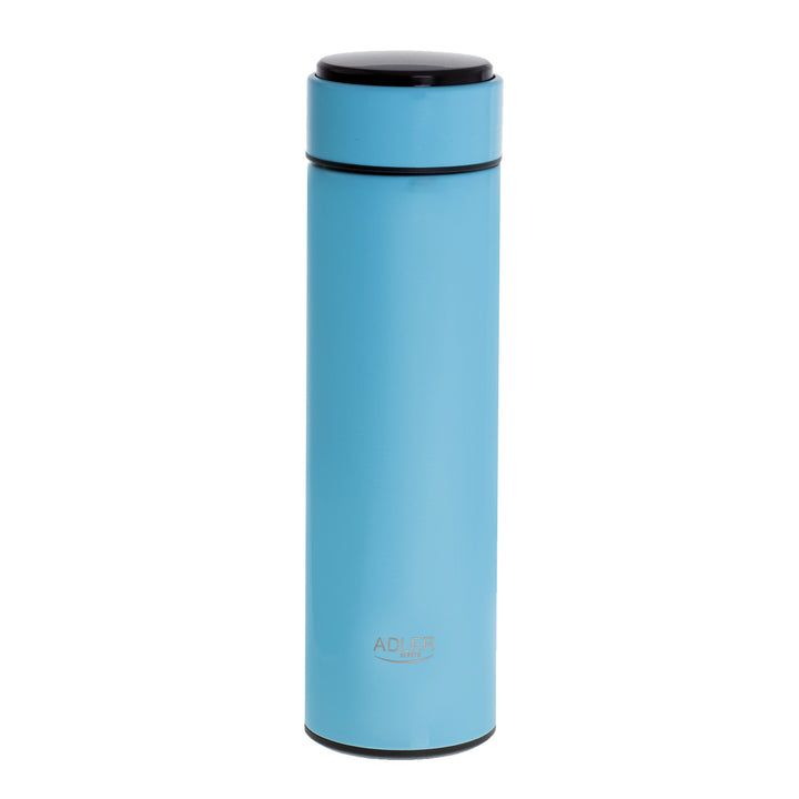 Adler thermosfles, LED-touchscreen, inhoud 473 ml, kleur blauw, AD 4506
