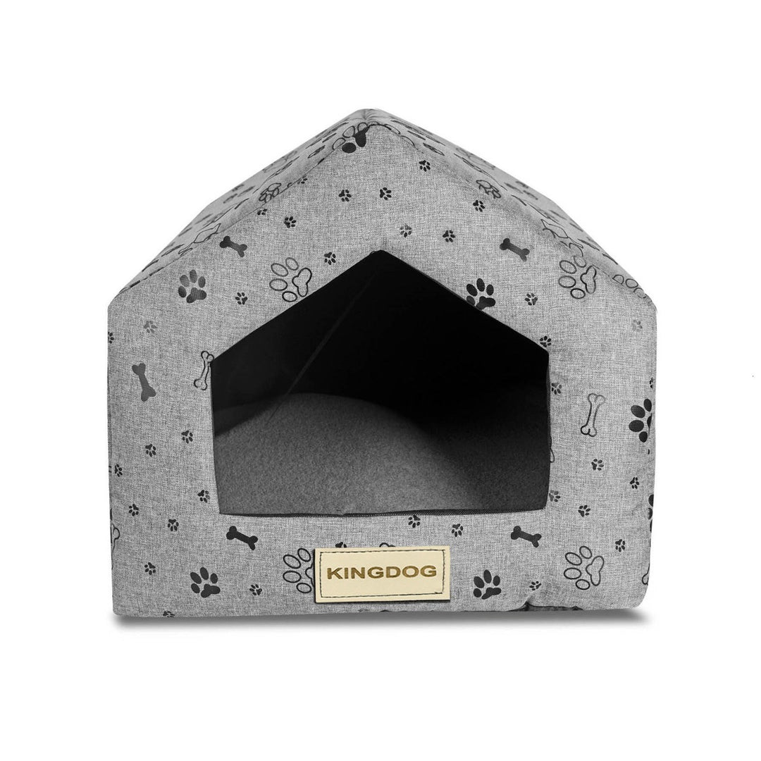 Kingdog - Hondenbed en kattenbed - 50x40cm - grijs