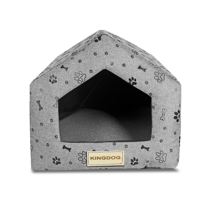 Kingdog - Hondenbed en kattenbed - 50x40cm - grijs