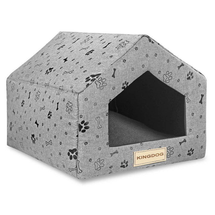 Kingdog - Hondenbed en kattenbed - 50x40cm - grijs