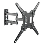 Maclean TV- of monitorsteun, universeel, max VESA 400x400, 23-55", 30kg, zwart, MC-701N