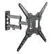 Maclean TV- of monitorsteun, universeel, max VESA 400x400, 23-55", 30kg, zwart, MC-701N