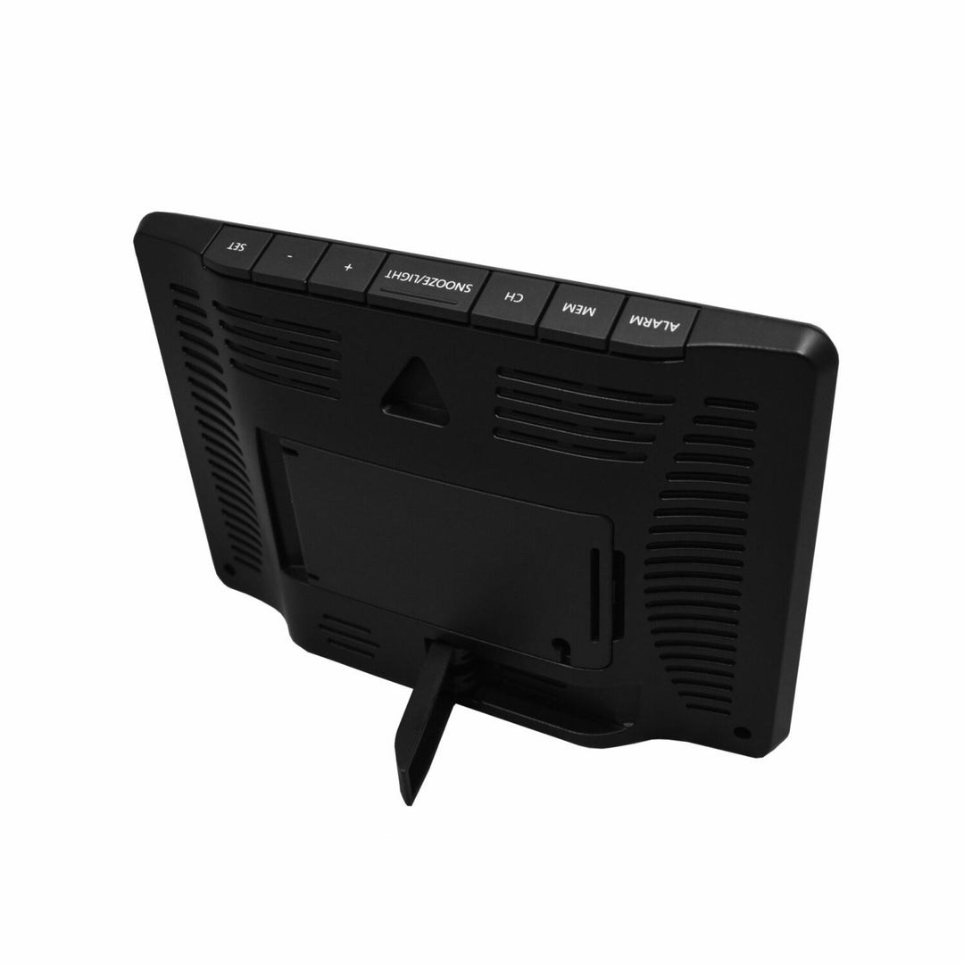 Blaupunkt weerstation, hygrometer, luchtdruk, voorspelling, 3 sensoren, WS40BK
