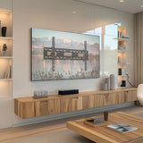 Maclean - TV-Beugel / TV-houder- max VESA 600x400, 32-90", 80kg, kantelverstelling +15°~-15°, MC-421