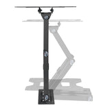 Steun voor Maclean, Universeel, VESA 200x200 max, 23-43", 30kg, Zwart, MC-700N