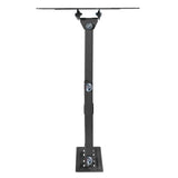 Steun voor Maclean, Universeel, VESA 200x200 max, 23-43", 30kg, Zwart, MC-700N