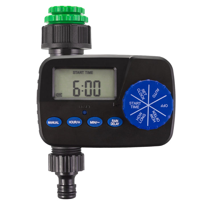 GreenBlue elektronische besproeiingscontroller, programmeerapparaat, voeding 2x1,5V AA, GB390