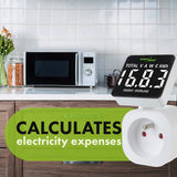 GreenBlue energiemeter, wattmeter, 16A, max. 3680W, subgeheugen, GB620 F