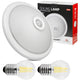 Plafond met PIR sensor Maclean, plafond, met LED lichtbron, 2x max. 40W, E27, 220-240V~ 50/60Hz, MCE324 + 2xMCE284