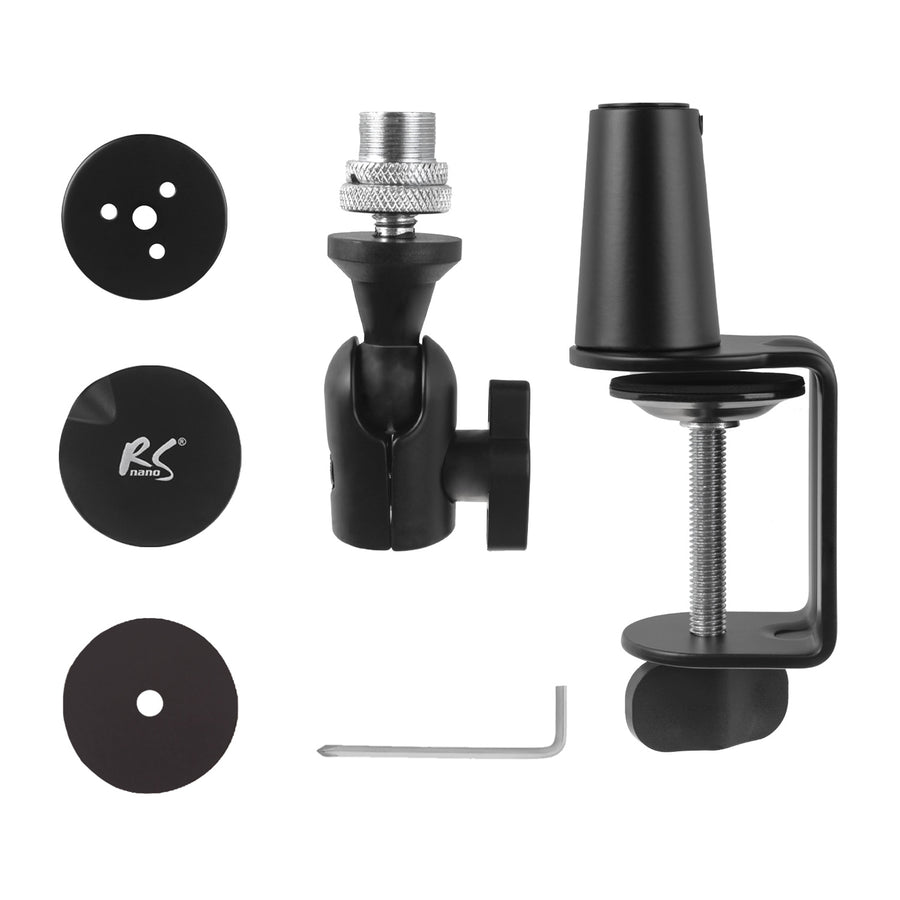 Microfoonhouder 3/8" en 5/8" NanoRS, max. 1kg, RS422