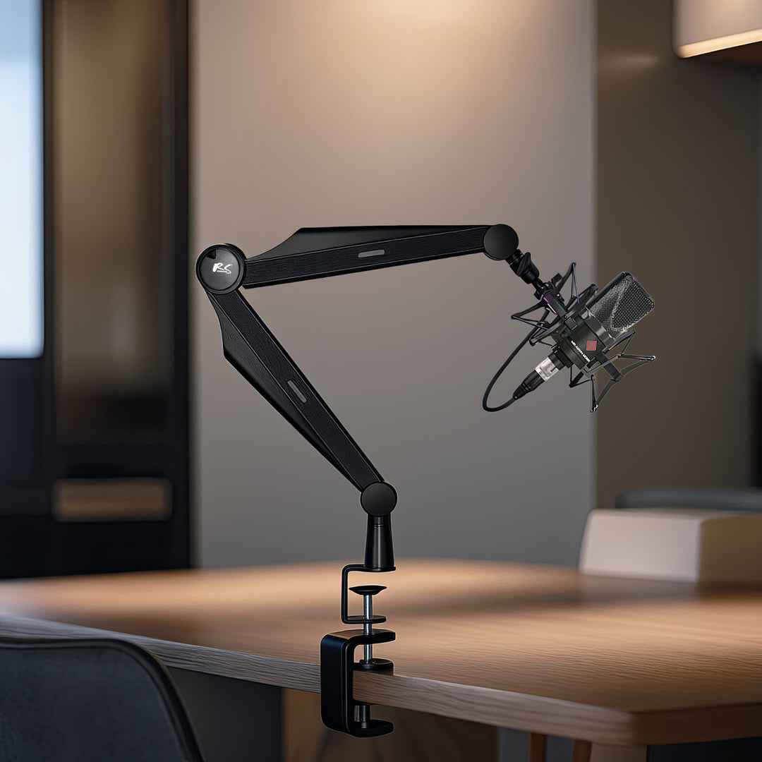 Microfoonhouder 3/8" en 5/8" NanoRS, max. 1kg, RS422