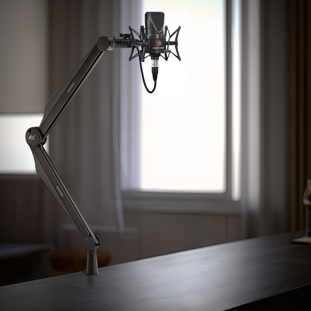 Microfoonhouder 3/8" en 5/8" NanoRS, max. 1kg, RS422