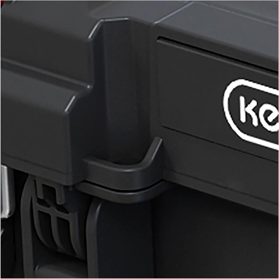Keter gereedschapskoffer, uitneembare compartimenten, organizer, zwart, Stack'N'Roll 253382