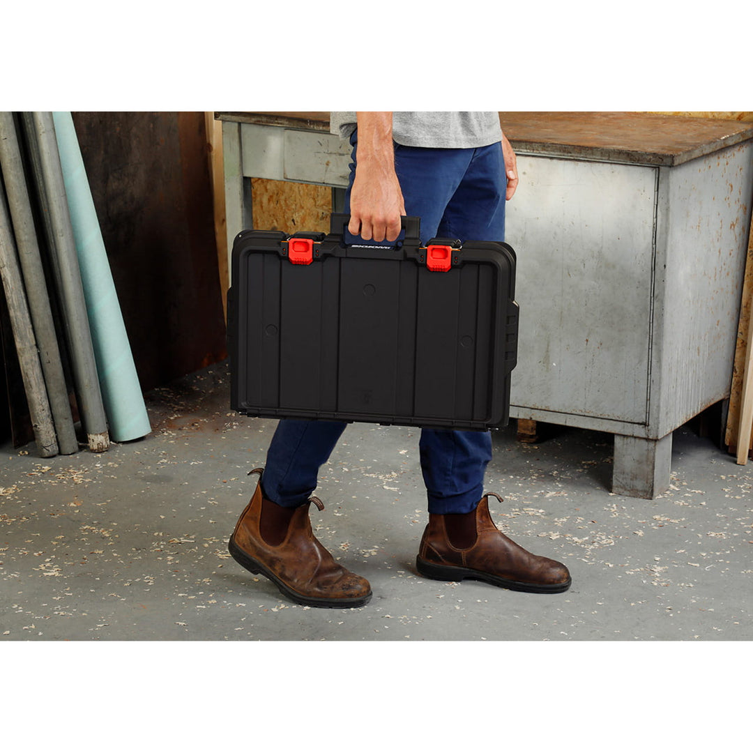 Keter gereedschapskoffer, uitneembare compartimenten, organizer, zwart, Stack'N'Roll 253382