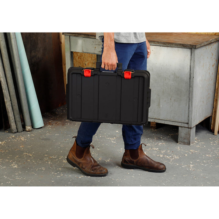 Keter gereedschapskoffer, uitneembare compartimenten, organizer, zwart, Stack'N'Roll 253382