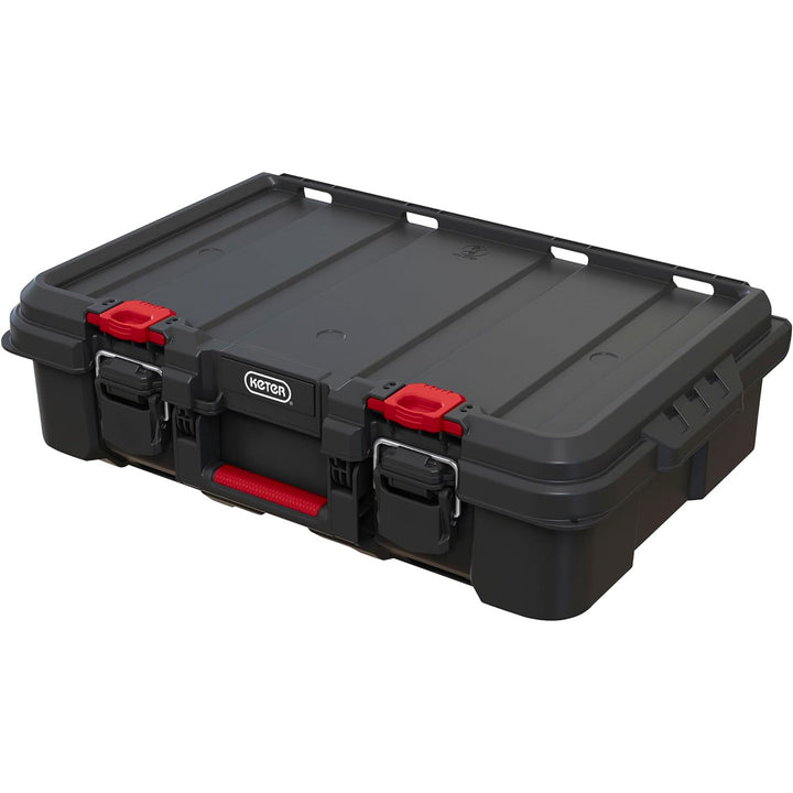 Keter gereedschapskoffer, uitneembare compartimenten, organizer, zwart, Stack'N'Roll 253382