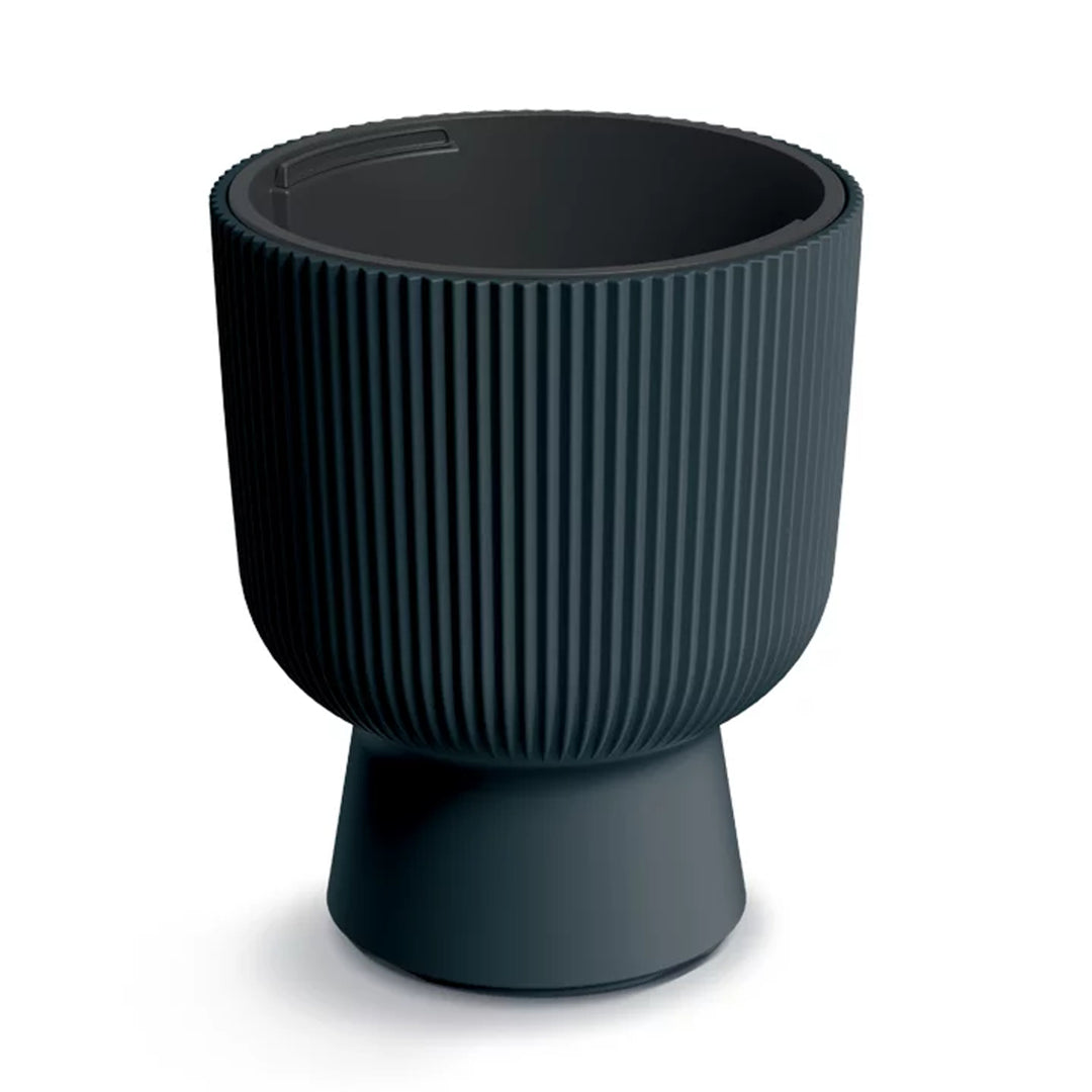 Prosperplast bloempot met inzet, diameter 239 mm, antracietkleur, DBMIG240-S433