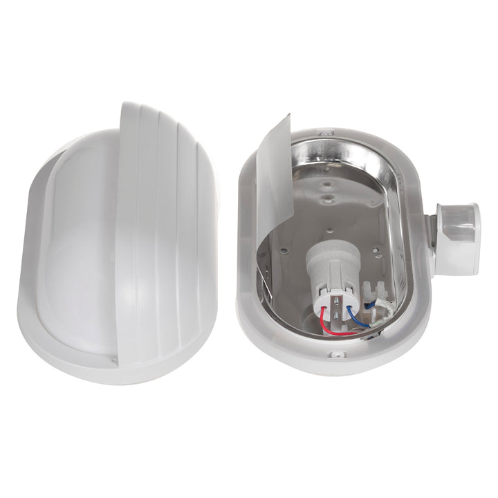 Maclean wandarmatuur, met PIR sensor, max. 60W, 180°, MCE33 W + LED 8W