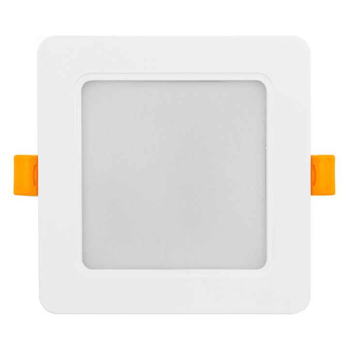 Maclean LED Plafondpaneel, SLIM inbouw, 9W, Neutraal Wit 4000K, 120*120*26mm, 900lm, MCE373 S + Opbouwadapter MCE378 S