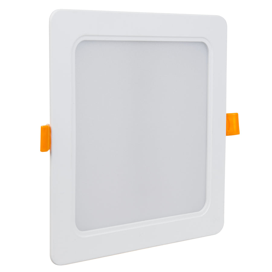 Maclean LED Plafondpaneel, SLIM inbouw, 18W, Neutraal Wit 4000K, 170*170*26mm, 1800lm, MCE374 S + Opbouwadapter MCE379 S