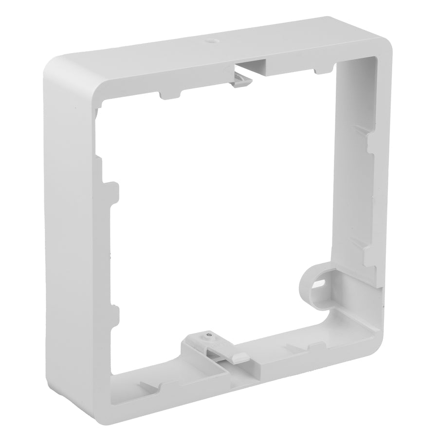 Maclean LED Plafondpaneel, SLIM inbouw, 18W, Neutraal Wit 4000K, 170*170*26mm, 1800lm, MCE374 S + Opbouwadapter MCE379 S
