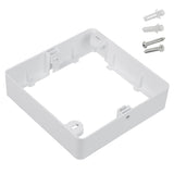 5x Maclean LED plafondpaneel, SLIM inbouw, 18W, Neutraal Wit 4000K, 170*170*26mm, 1800lm, MCE374 S + opbouwadapter MCE379 S