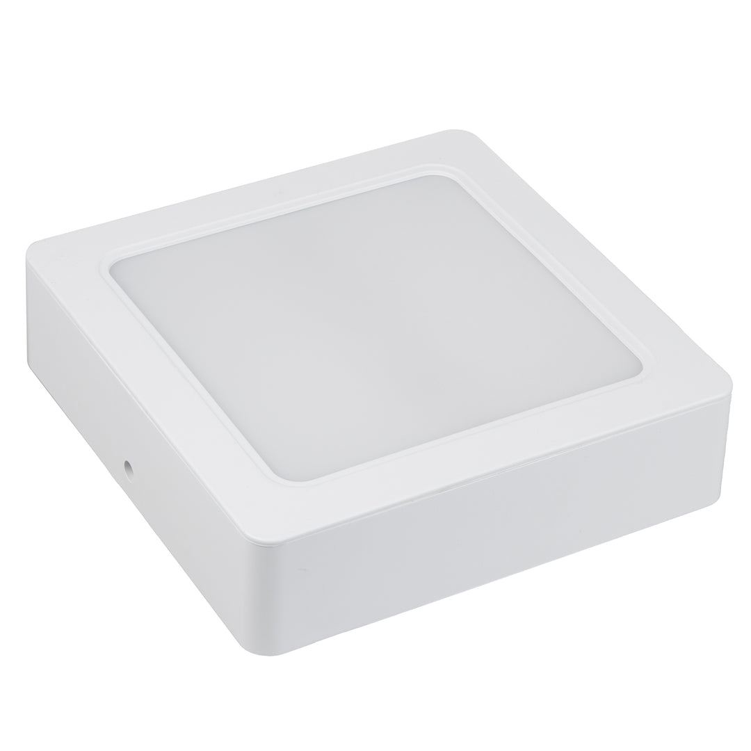 5x Maclean LED plafondpaneel, SLIM inbouw, 18W, Neutraal Wit 4000K, 170*170*26mm, 1800lm, MCE374 S + opbouwadapter MCE379 S