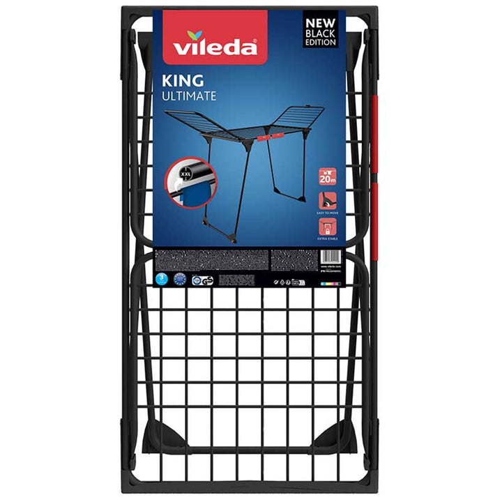 Vileda wasdroger, 20m droogoppervlak, XXL links, King Ultimate