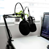 Media-Tech condensatormicrofoon, verstelbaar statief, accessoires, MT397K
