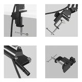 Media-Tech condensatormicrofoon, verstelbaar statief, accessoires, MT397K