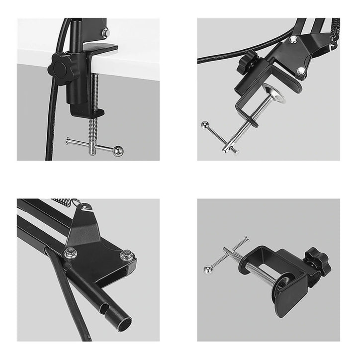 Media-Tech condensatormicrofoon, verstelbaar statief, accessoires, MT397K