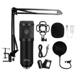 Media-Tech condensatormicrofoon, verstelbaar statief, accessoires, MT397K