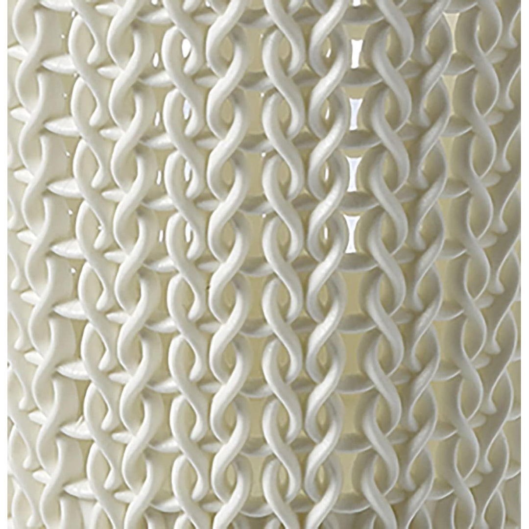 Curver wasmand, opengewerkt ontwerp, 2 handgrepen, 57l, crème, Knit