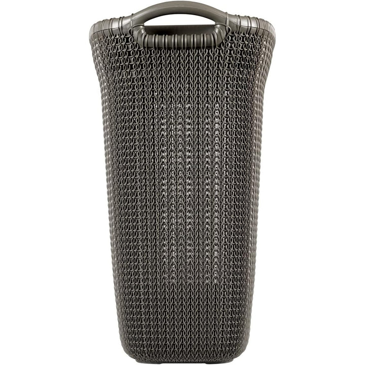 Curver wasmand, opengewerkte constructie, 2 hengsels, 57l, bruin, Knit