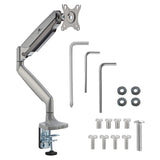 Maclean monitorsteun, dubbele arm, met gasveer, 17"-45", 16 kg, MC-969