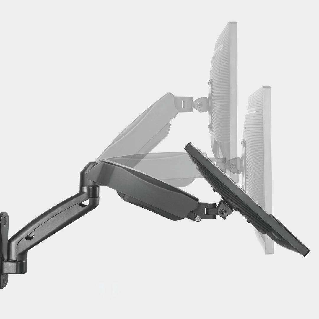 Maclean monitor muurbeugel, 17-32'', 9kg max, mechanische veer, MC-979