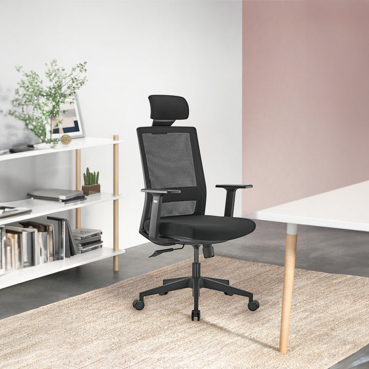 Ergonomische bureaustoel met hoge rug Ergo Office, max 150kg, ER-425